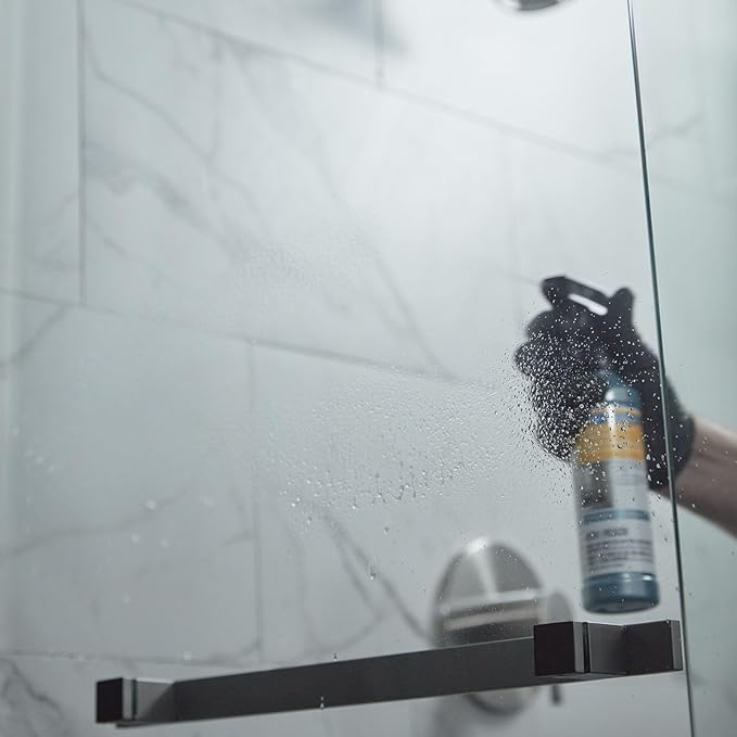 Mapei UltraCare Sealer for Glass Tiles & Shower Doors, 12 oz Spray, Easy-to-Use Protective Barrier for Water Repellency, Reduces Soap Scum & Hard Water Buildup, Keeps Glass Cleaner Longer