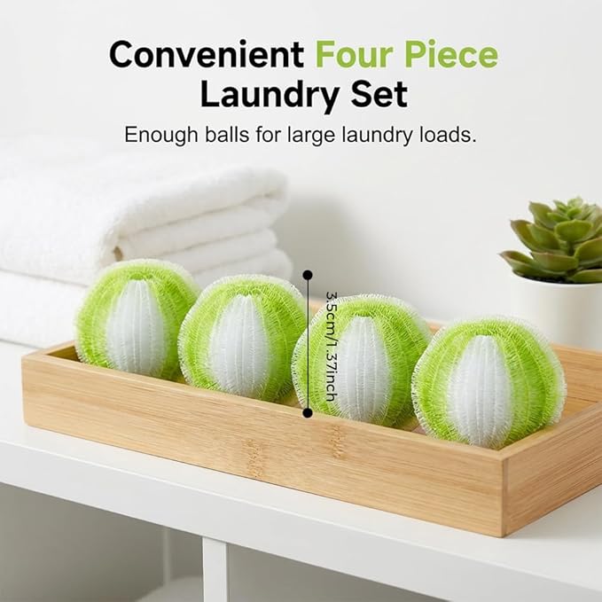 Pet Hair Remover for Laundry, 2026 Reusable Dog & Cat Hair Remover, Efficient Debris, Hair Cleaner, Pet Hair Catcher for Clothes, Bedding, Washing Machine Hair Catcher (Green 12pcs)