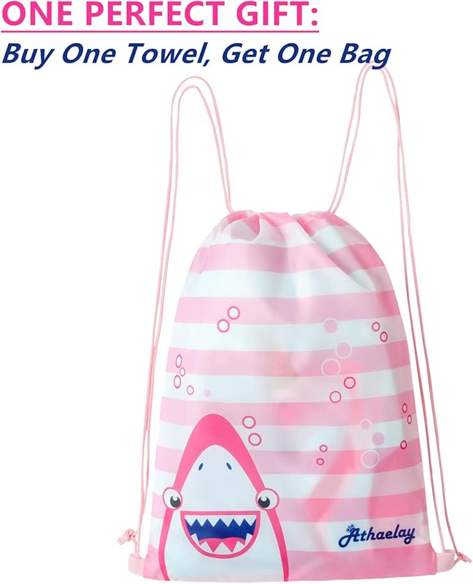Cotton Hooded Bath Towel Poncho for Ages 1-5 Years Baby Infant Pool Cover-ups Toddlers Beach Cape