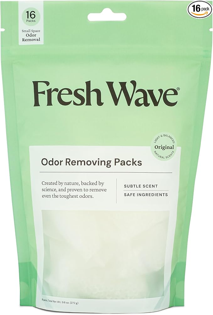 Fresh Wave Odor Eliminating & Deodorizing Packs | Bag of 16