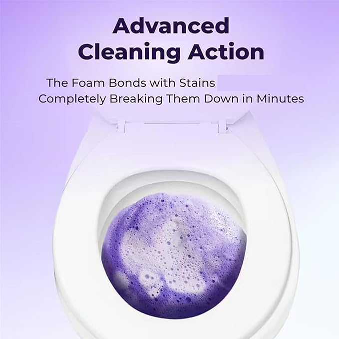 Fizz Clean Toilet Bowl Cleaner, 2026 New Fizzclean Toilet Cleaning Foam, Fast-Foaming Formula for a Fresh, With Minimal Effort (1pc)