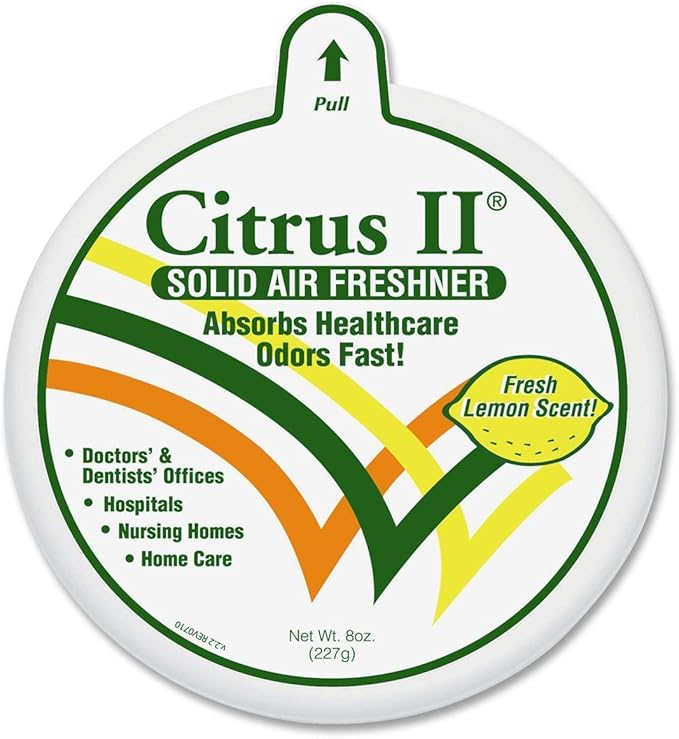 Beaumont 636471430 Solid Air Freshener Natural Lemon Scent 8 oz.