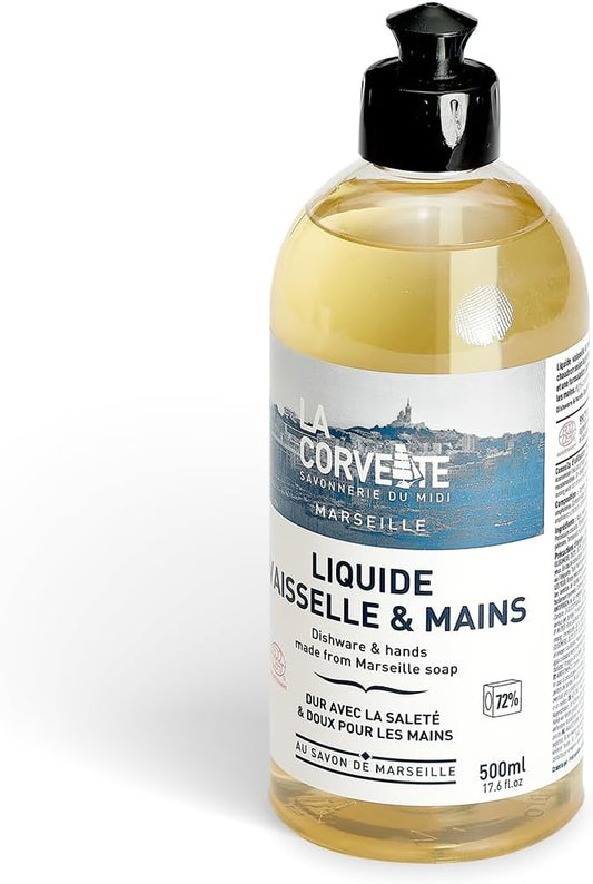 La Corvette dishwashing & handwashing liquid ECOCERT, 500ml