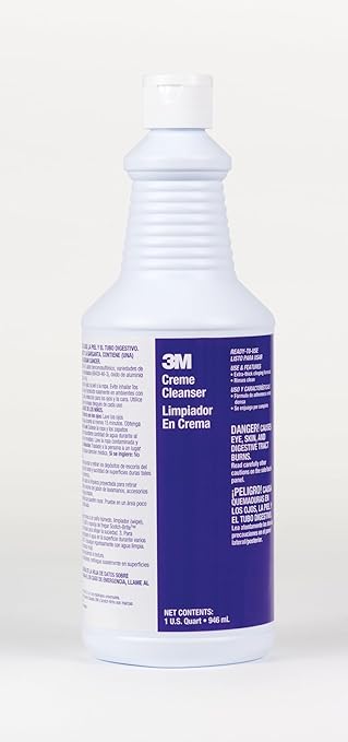 3M Creme Cleanser Ready-to-Use, 1 Quart, 12/Case