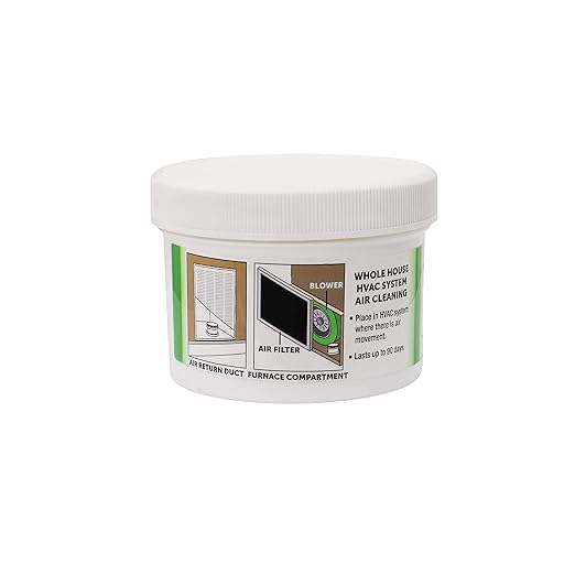 Duct Fresh Gel - HVAC Air Freshener, Cleaner, Deodorizer Non Toxic for Odor Block, Small