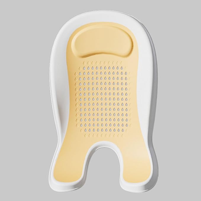 Infant Bath Basin Strong Suction Foldable Quick Drying Bath Rack Ergonomic Designing for Use in Sink Bathtub Hip Washing Tool
