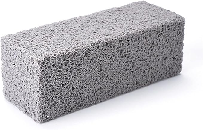 2 Pack Pumice Stone for Toilet Cleaning 13.6in Long Handle Toilet Pumice Stone Cleaner Brush Scrubber for Bathroom Kitchen Cleaning Bathtubs Grills Sinks