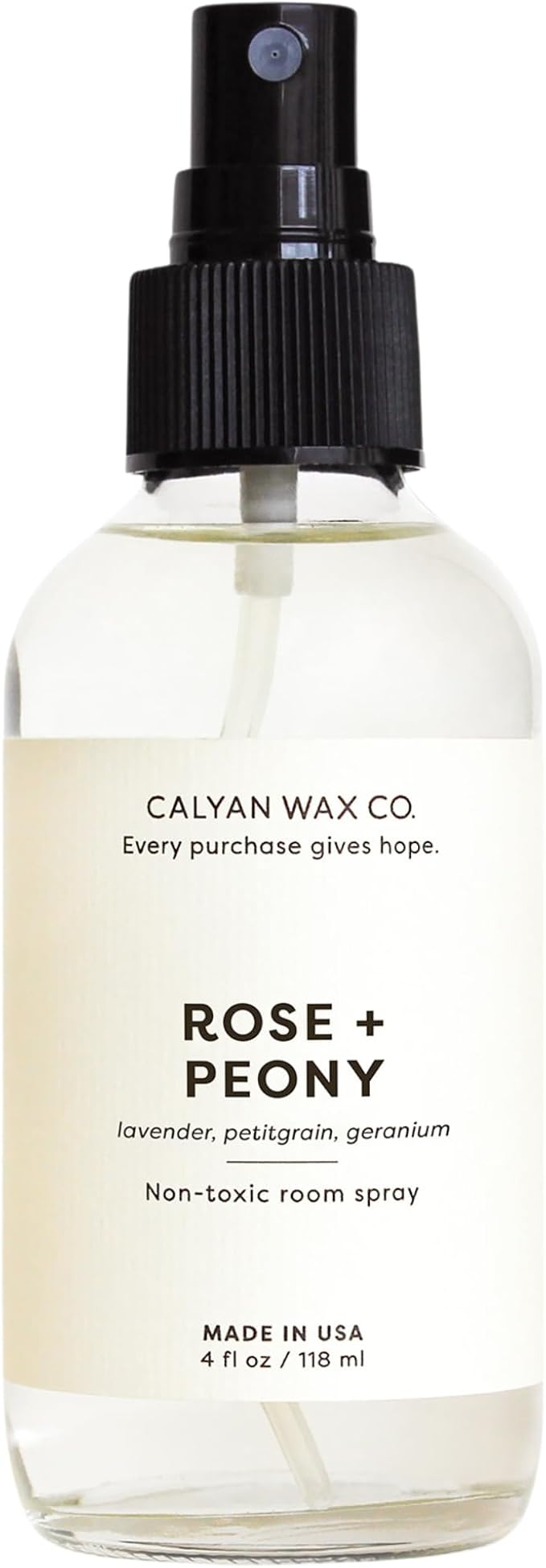 Calyan Wax Co. Rose & Peony Room Spray