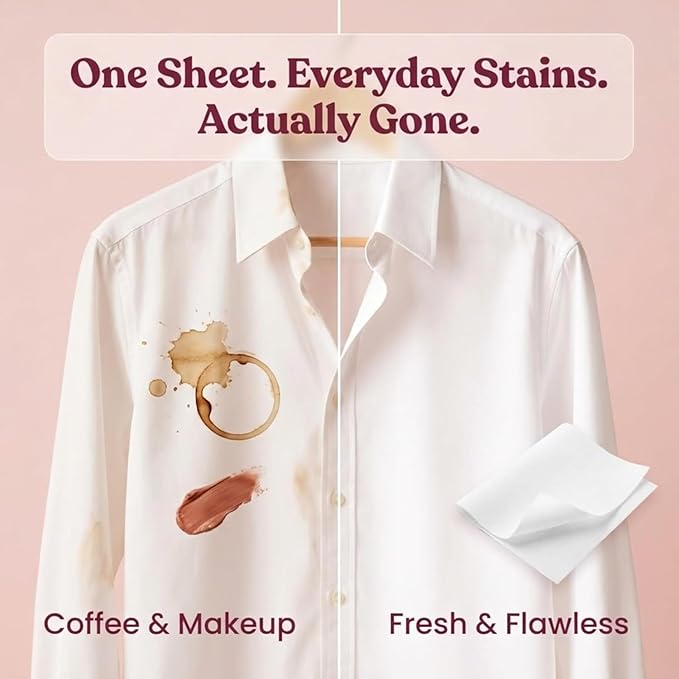 Glory Days Eco Laundry Detergent Sheets Coco Muse Scent – Enzyme-Powered, Plastic-Free, Gentle on Skin – 40 Sheets 80 Loads HE Compatible