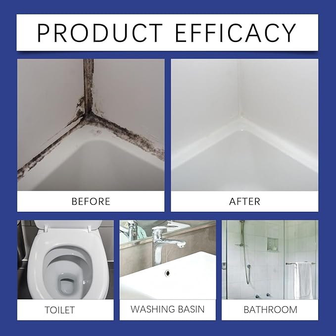 Bathroom Descaler Foam Cleaner, 2025 Upgrade All-Purpose Bathroom Descaler Foam Spray, bathroom descaler, Stubborn Stains Cleaner for Bathtub, Toilet, Glass, Faucet (2)