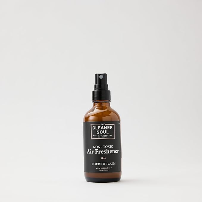 Air Freshener, Natural Essential Oils, Glass Bottle, Non-Toxic, Pet and Family Safe (Coconut Calm)