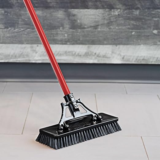 Libman Industrial Heavy Duty Floor Scrub with Swivel Head
