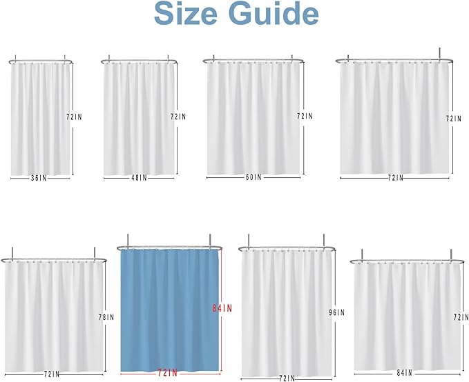 Cute Colorful Doodle Shower Curtains Playful Confetti Shower Curtain Decorative for Bathroom Pastel Waterproof Fabric Bathroom Decorations with Hooks 72x84 Inches