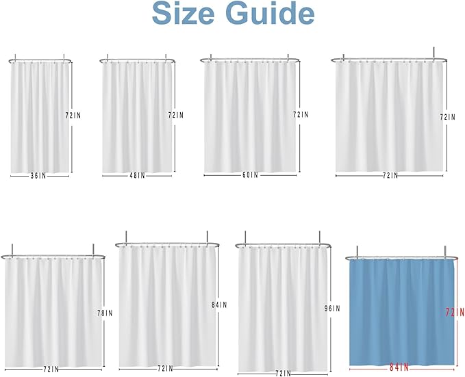 Cute Colorful Doodle Shower Curtains Playful Confetti Shower Curtain Decorative for Bathroom Pastel Waterproof Fabric Bathroom Decorations with Hooks 84x72 Inches
