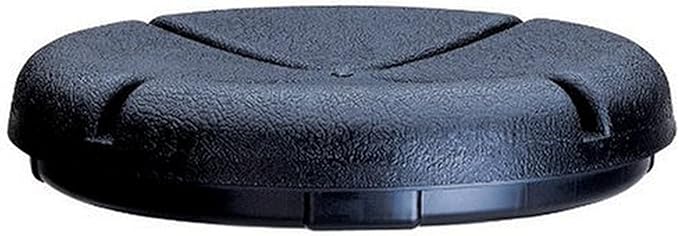 Custom Leathercraft1140 EasySeat Lightweight Plastic Bucket Seat for 3 1/2 - 5 Gallon Buckets,Black