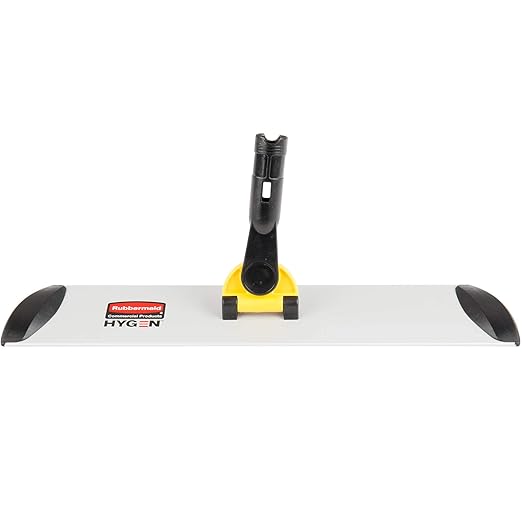 Rubbermaid Commercial Products Finish Kit Yellow Includes Bucket Sieve Six Pads and One Frame for Janitorial/Professional Cleaners and Heavy-Duty industrial Cleaning/Finishing