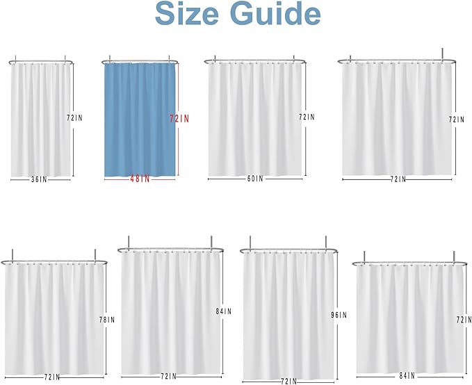 Cute Colorful Doodle Shower Curtains Playful Confetti Shower Curtain Decorative for Bathroom Pastel Waterproof Fabric Bathroom Decorations with Hooks 48x72 Inches
