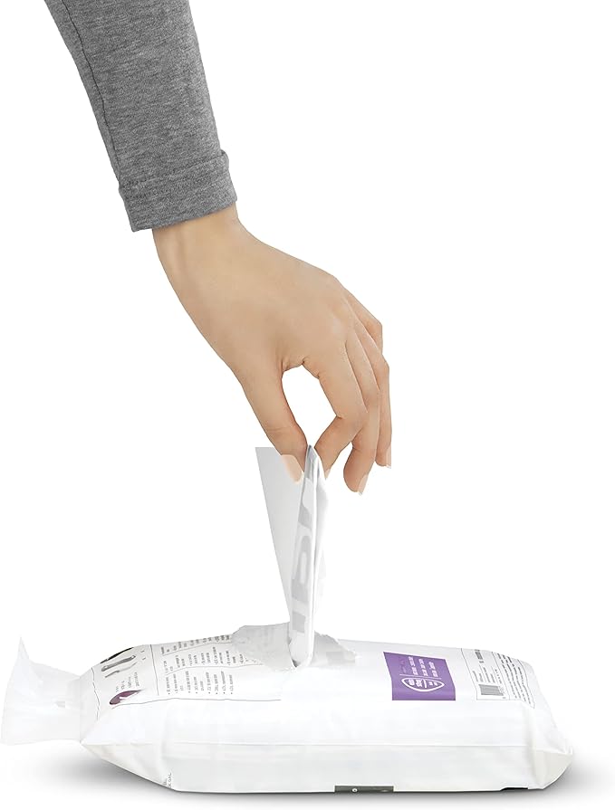 simplehuman Code P Custom Fit Liners, Drawstring Kitchen Trash Bags,by- Mess-Free Dispense, Extra Thick & Double Seamed, 50% PCR Plastic, 50-60 Liter / 13-16 Gallon, White, 100 Count (Pack of 2)