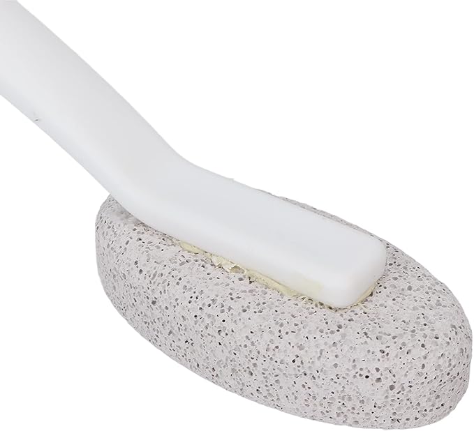 Pumice Stone Cleaning Brush, Hard Water Toilet Bowl Ring Remover Cleaner for Household Sink Pool Bathroom Kitchen, Toilet Bowl Cleaner Hard Water Ring Remover