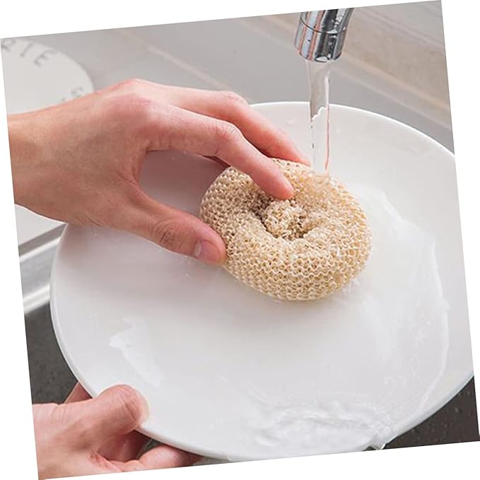 OUNONA 5Pcs Short Handle Kitchen Cleaning Brush Practical Bowl Sink Scrubber for Cleaning for Hard to Reach Areas Kitchen Supplies Dish Washing