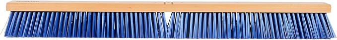 Restaurantware-BROOM HEAD ONLY: Clean Tek Professional 36-Inch Broom Head, 1 Heavy-Duty Push Cleaning Tool - Handle And Brace Sold Separately, Heavy Plastic Bristles, Wooden, Commercial Use
