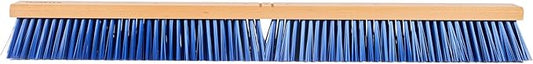 Restaurantware-BROOM HEAD ONLY: Clean Tek Professional 36-Inch Broom Head, 1 Heavy-Duty Push Cleaning Tool - Handle And Brace Sold Separately, Heavy Plastic Bristles, Wooden, Commercial Use