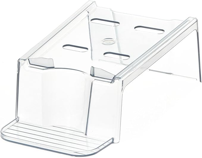 InterDesign iDesign Laundry Detergent Holder,Liquid Detergent Stand for Laundry Room Organization,Clear,(Pack of 6)