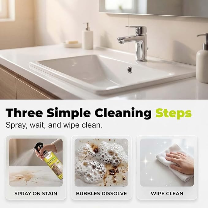 Powerful Oxalic Acid Cleaner, 2026 New Oxalic Acid Cleaner for Bathroom,120ml, Spray Bottle, Suitable for Cleaning Bathrooms, Toilets, and Floors (1PCS)