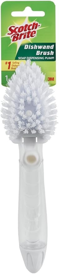 Scotch-Brite Dishwand Brush, Soap dispensing Head