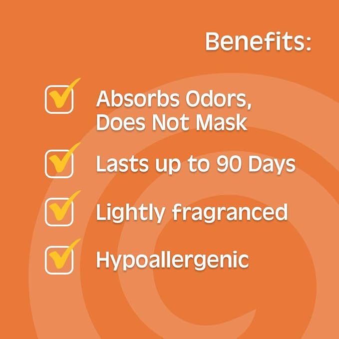 Natural Magic 4119DEA Odor Absorbing Gel, Scentillating Citrus, 14 oz Jar (Pack of 4)