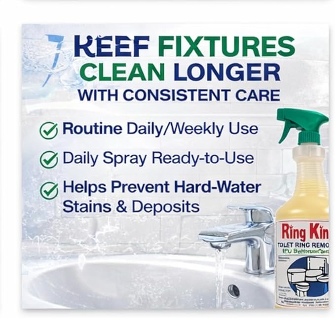 Ring King Toilet Ring Remover RTU – Bathroom Spray (Daily Maintenance)