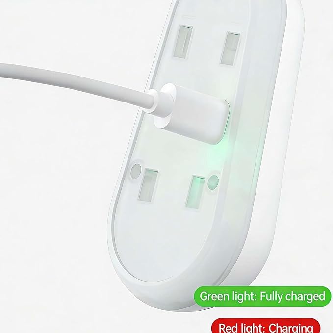Self Cleaning UV Toilet Sanitizer Light, Motion-Activated, Rechargeable, Night Light, Adhesive-Mounted for Shared Bathrooms, For Elderly & Pet (3pcs)