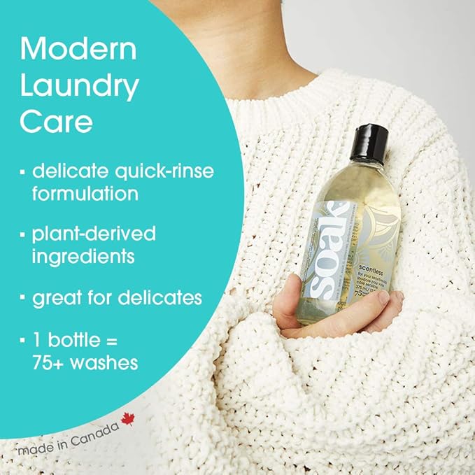 Soak Wash - Scentless 12 oz Laundry Detergent