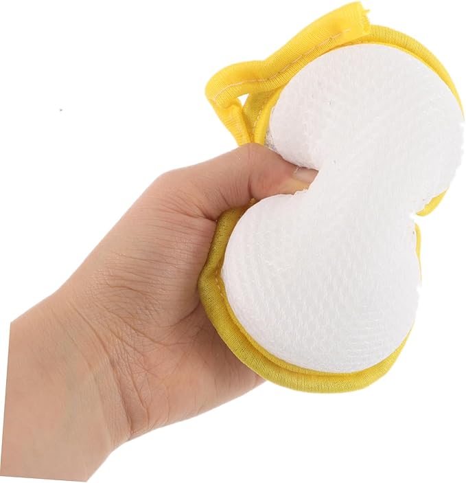 30Pcs Dual Sided Non Scratch Dishwashing Sponges for Kitchen Cleaning Ergonomic Design Absorption Durable Scouring Pads for Pots Pans and Dishes