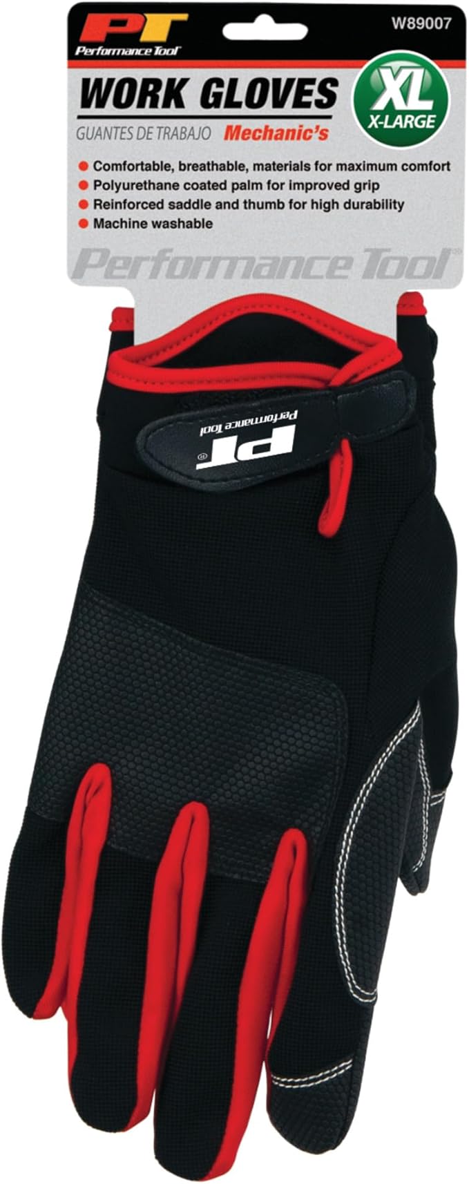 Performance Tool Mechanic's Work Gloves X-Large - W89007