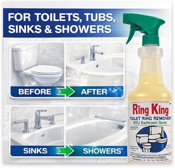 Ring King Toilet Ring Remover RTU – Bathroom Spray (Daily Maintenance)