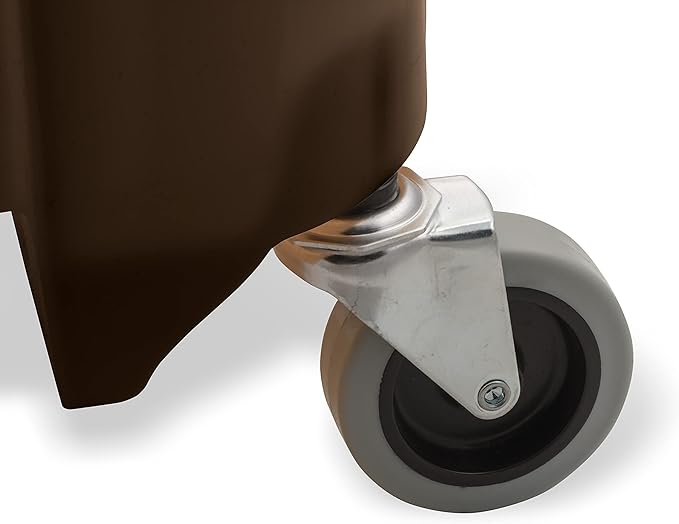 SPARTA 7690401 Omnifit Plastic Mop Bucket For Cleaning, 35 Quarts, Brown