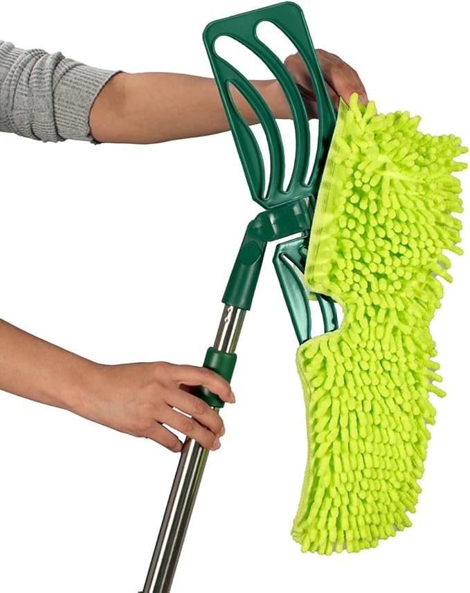 Pine-Sol Microfiber Chenille Mop Refill Compatible with Pine-Sol Dual-Sided Microfiber Mop, Replacement Head for Dry or Wet Use, Machine Washable Double Sided All Surface Cleaning