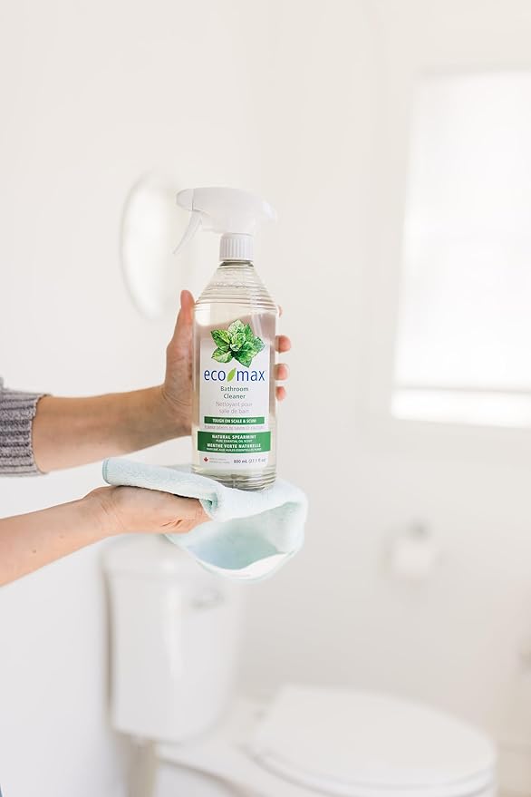 Ecomax Natural Spearmint Bathroom Cleaner, 800 ML