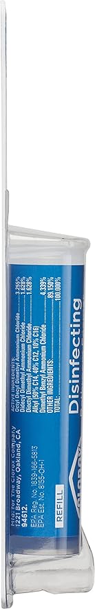 Clorox Disinfecting Bathroom Foamer Refills for Clorox Bathroom Foamer Cleaning System, Household Essentials, 2 Count