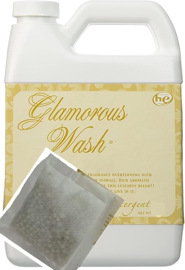 Tyler Candle Company - Laundry Wash - Entitled - 16 Fl oz w/Dryer Sachet Pouch L