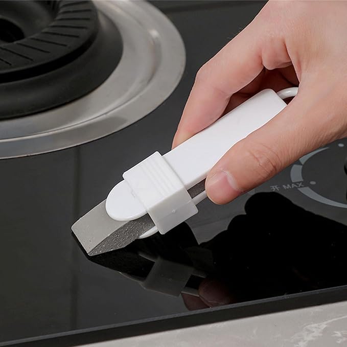 Limescale Eraser Bathroom Glass Rust Remover Kitchen Faucet Tool Reusable Non-Scratch Grinding Household
