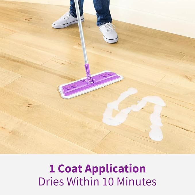 Rejuvenate Shine Refresher Floor Polish Renews Shine On Newer And Recently Restores Floors Including Sealed Hardwood, Laminate, Vinyl And Tile, 32 Ounces