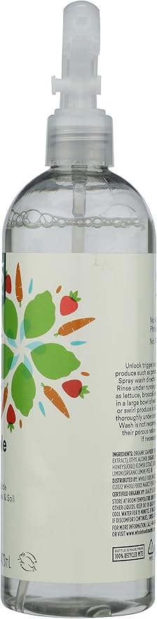 365 by Whole Foods Market, Organic Fruit & Vegetable Wash, 16 Fl Oz