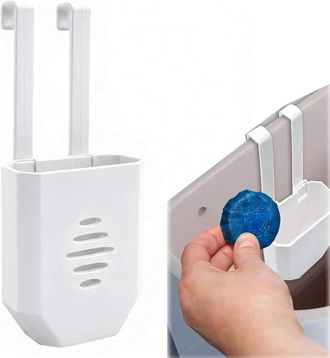 Toilet Tablet Holder,Toilet Tank Tablet Holder,Toilet Bowl Tablet Holder,Tank Caddy,Toilet Tank Cleaner Holder,Water-Resistant Plastic,For Placing And Protecting Your Toilet Cleaning Tablets