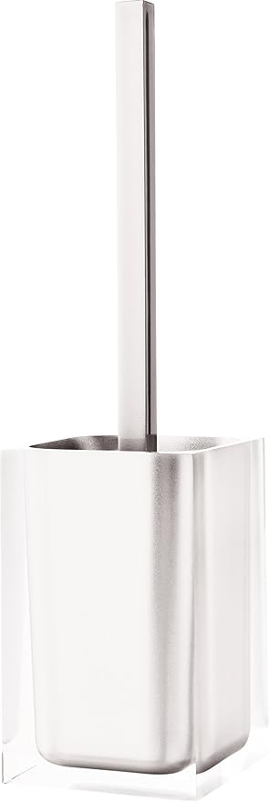 Nameeks RA33-02 Rainbow Toilet Brush Holder, White