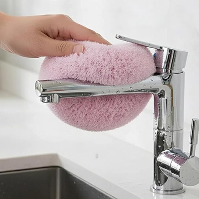 Shower Scrubber Multipurpose Scrub – Ball Stain Remover, Bathroom Brush Cleaner Cleaning, Supplies Tub Tile Wall Kitchen | Tub Tile Wall Kitchen Sink Counter Window Crevice Home Apartment