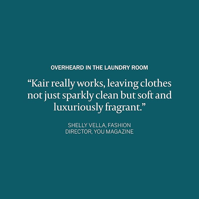Kair Signature Clothing Wash Refill - Wild Juniper & Bergamot | Plant-Based Laundry Detergent, 16.9 Fl Oz, Vegan, Cruelty-Free, Biodegradable, Deep Cleans & Deodorizes Fabrics