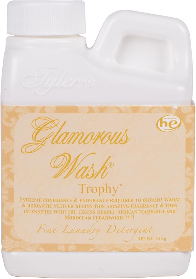 Tyler Candle Company Glamorous Wash Trophy Scent Fine Laundry Detergent - 4oz