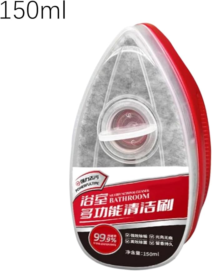 Bathroom Cleaning Brush - Tile Walker, Wall and Sink Cleaner, 150ml Multifunctional Durable Hygiene Tool for Toilet | Kitchen, Apartment, Daily Maintenance